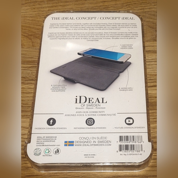 2 /$15 iDeal of Sweden Phone Case Carrara Gold - Picture 3 of 4